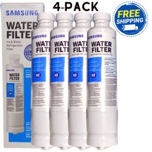 4-Pack Samsung HAF-CIN/EXP Refrigerator Water Filter Replacement New