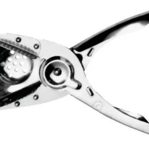 LEMON/LIME SQUEEZER W/STRAINER 18/8 STAINLESS STEEL