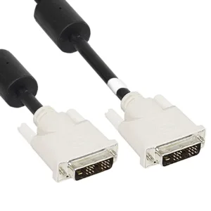 2 5FT DVI Male - Male DVI-D Single Link 18+1 Pin Computer Monitor PC Cable Cord