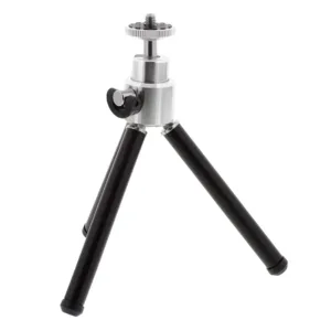 Mini Desk Tripod Extendable 7" for Webcams, Digital Cameras, Phones
