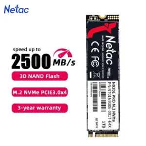Netac 1TB 512GB 256GB M.2 2280 Internal SSD PCIe3x4 Solid State Drive US Ship