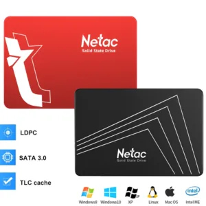Netac Internal SSD 1TB Solid State Drive 2.5'' SATA III 6GB/s Up to 550MBps