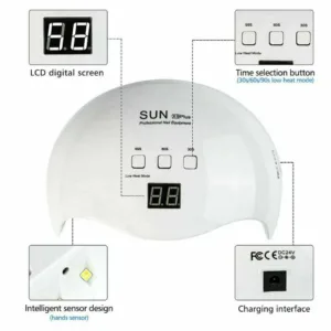 Professional LED UV Nail Dryer Gel Polish Lamp Salon Curing Manicure Machine 48w