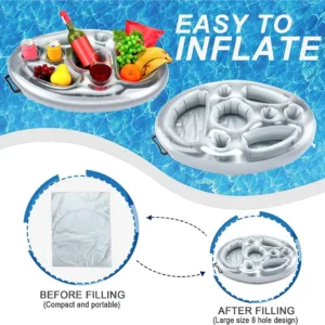 Party Decoration Bar Coasters Swimming Pool Accessories for Beach Spa Relaxation