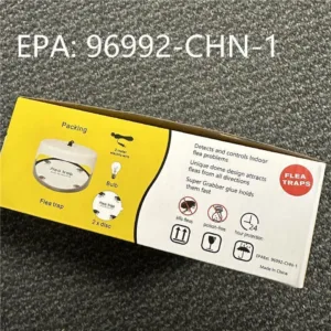 Electric Flea Trap Killer Home Pest Control Sticky Disc Spare Lamp Non-toxic Pad