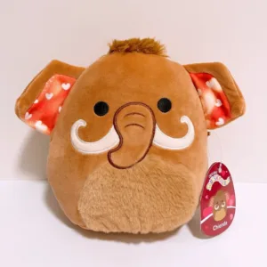 Squishmallows 2024 Valentine Squad 8" Chienda the Mammoth Plush Doll