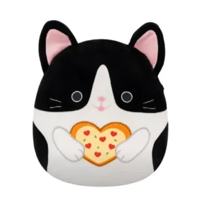 Squishmallows 2025 Valentine Squad A 5" Cicely the Cat Pizza Plush Doll Toy