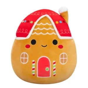 Squishmallows Christmas Squad 16" Casa the Gingerbread House Large Plush Doll
