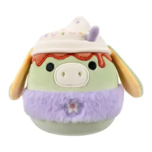 Squishmallows 2025 Easter Squad A 8" Juniper the Latte Donkey Plush Doll Toy