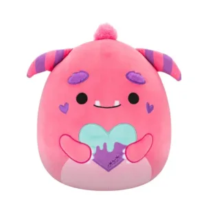 Squishmallows 2025 Valentine Squad A 8" Mont the Pink Love Monster Plush Doll
