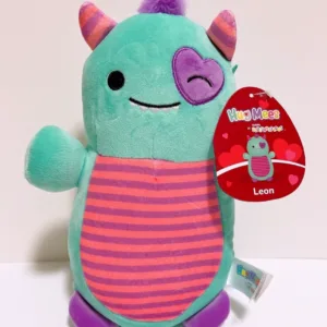 Squishmallows HugMees 2024 Valentine Squad 10" Leon the Monster Plush Doll