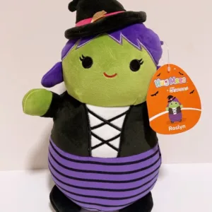 Squishmallows HugMees 2024 Halloween Squad 10" Roslyn the Witch Plush Doll Toy