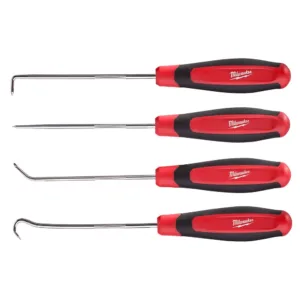 Milwaukee 48-22-9215 Heavy Duty Durable Hook and Pick Set - 4 PC