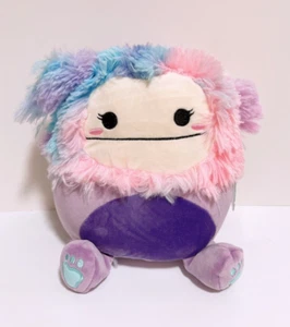 Squishmallows Holiday 8" Eden the Purple Bigfoot Plush Doll Toy Christmas Gift