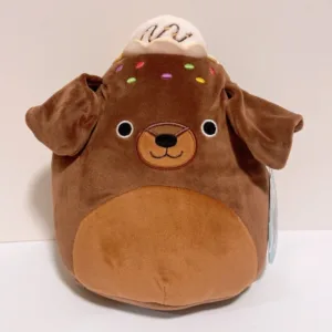 Squishmallows Hybrid Sweet Squad 8" Rico the Chocolate Brown Dog Plush Doll