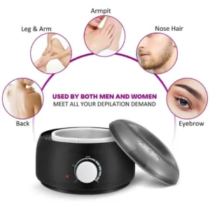 Professional Wax Warmer Heater Hair Removal Depilatory Home Waxing Kit Beans