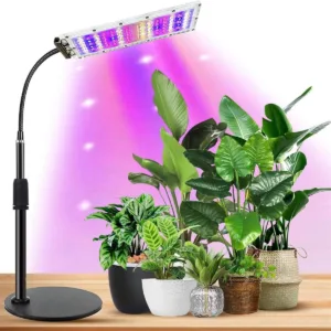 Adjustable LED Grow Light Full Spectrum Desk Growth Lamp Plant Growing Lighting