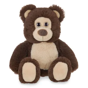 Lil' Beau Small Brown Plush Stuffed Animal Teddy Bear, 7 inches