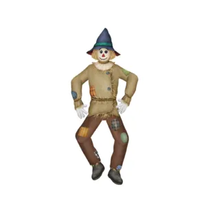 Beistle Large Jointed Scarecrow 5 Feet Tall - Decoration for Halloween