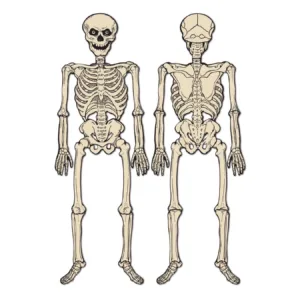 Beistle Jointed Skeleton - Party Supply Decoration for Halloween-Vintage