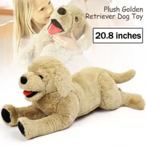 21in Large Dog Stuffed Animals Plush Soft Cuddly Golden Retriever Toy Puppy Gift