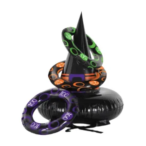 Beistle Inflatable Witch Hat Ring Toss - Party Supply Decoration for Halloween
