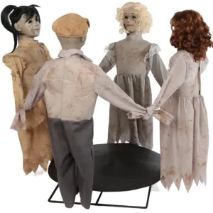Ring Around The Rosie Animated Prop Dolls Playground Haunted House Halloween