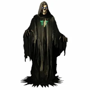 Animated Scarecrow Halloween Prop 8.5 Ft. Lifesize Decoration Tekky Toys