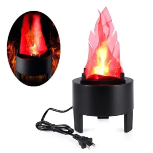 3D LED Simulated Flame Light Stage Effect Flame Lighting Electronic Brazier