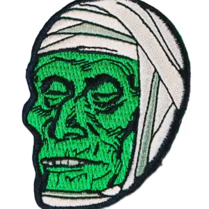TOPSTONE HORROR Mummy Retro Horror Halloween Embroidered Patch NEW