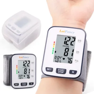 wrist high blood pressure monitors for home use BP cuff machine meter gauge
