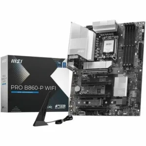 MSI Pro PRO B860-P WIFI Gaming Desktop Motherboard - Intel B860 Chipset - Socket