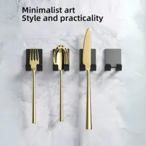 2pc Razor Holders Shelf Stand Wall Mounted No Drill Self Adhesive Hooks for Home