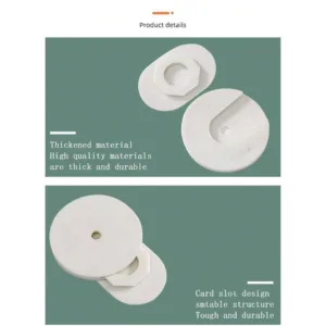 Power Strip Holder Self Adhesive Power Strip Wall Mounted Protector Punch Free