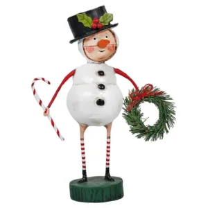 Lori Mitchell Christmas Collection Chilly Willy Snowman Figurine