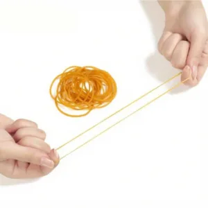 100pcs Rubber Strong Elastic 38mm Diameter Multi-Purpose Natural Rubber Bands